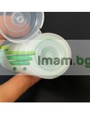 Козметична чанта за пътуване самолет с контейнери